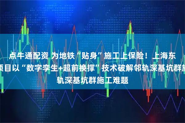 点牛通配资 为地铁“贴身”施工上保险！上海东方希望项目以“数字孪生+超前换撑”技术破解邻轨深基坑群施工难题